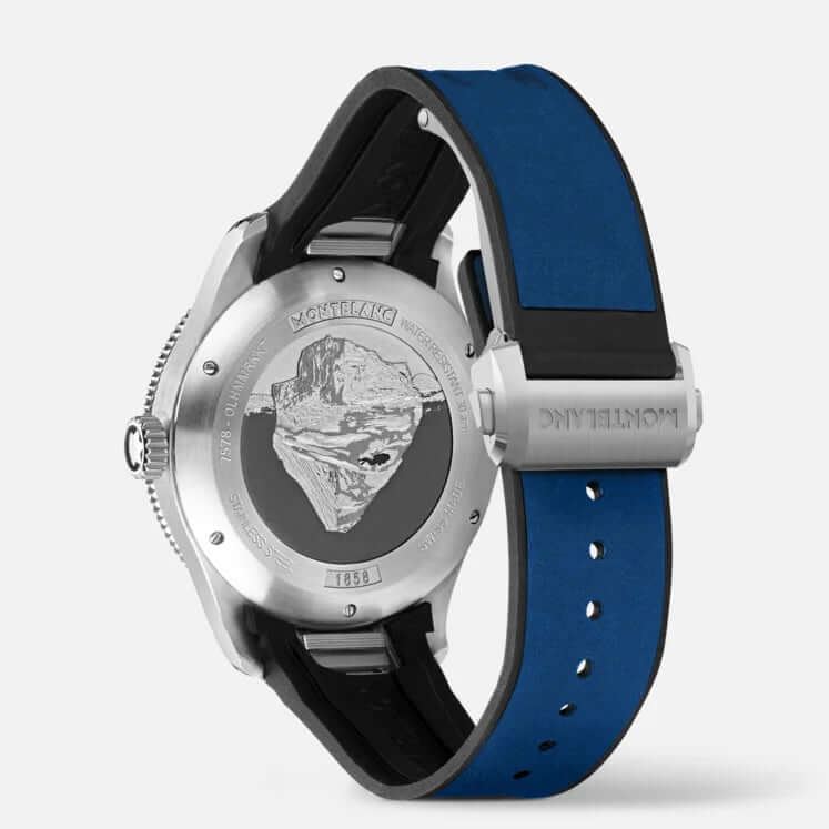 Orologio Montblanc 1858 Ice Sea Automatic Date 129370
