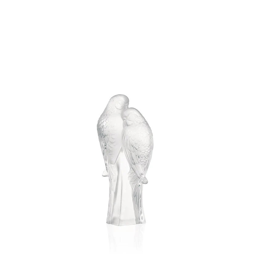 Scultura 2 Parrocchetti Lalique