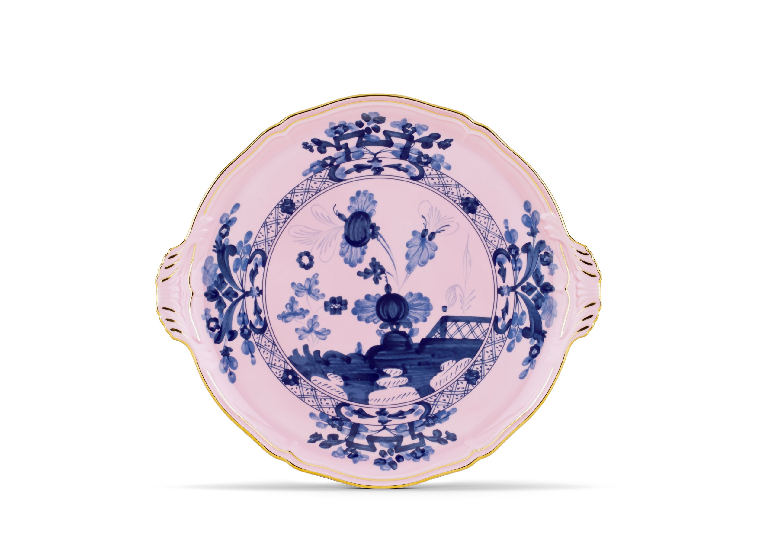 Piatto Torta Ginori Oriente Italiano Azalea
