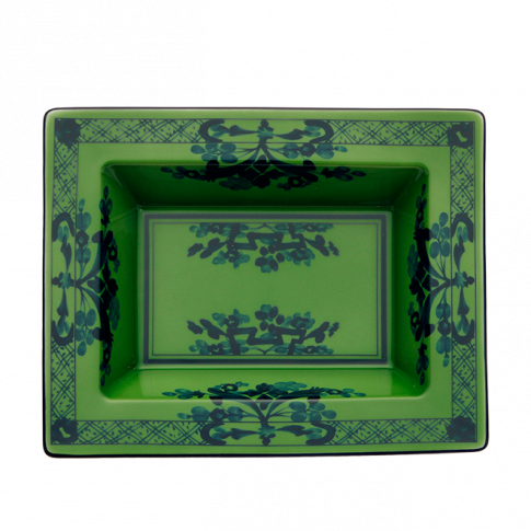 Svuotatasche Rettangolare Ginori Oriente Italiano Malachite