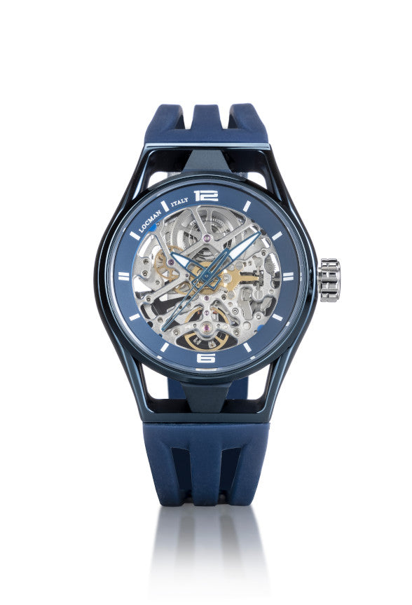 Orologio Locman Montecristo Scheletrato 0538B02S-BLBLSKSB