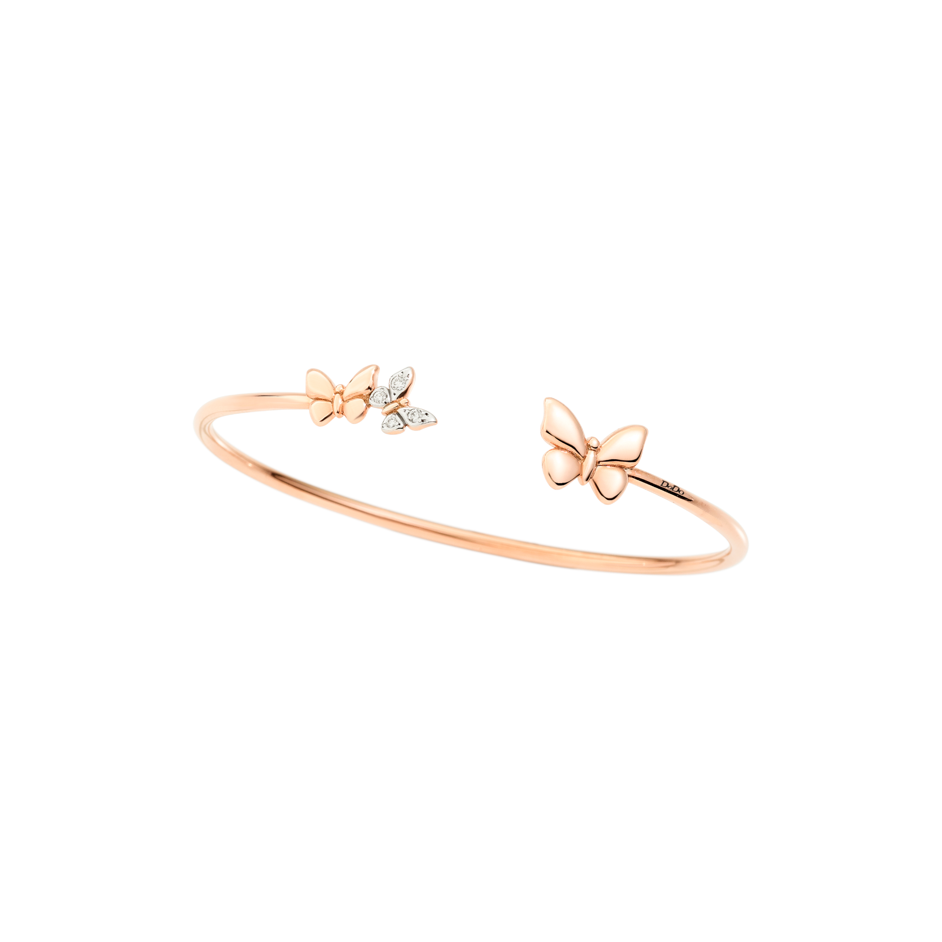 Bracciale Bangle Dodo Farfalla DBC2003-BFLYS-DB09R