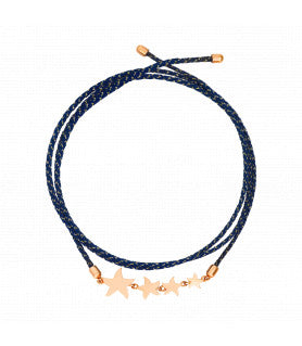 Bracciale Dodo Stellina Con Cordino DBC1003STAR4BLU9R