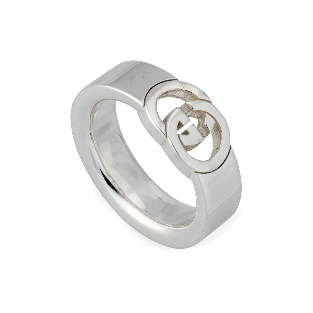 GUCCI INTERLOCKING RING YBC814949001