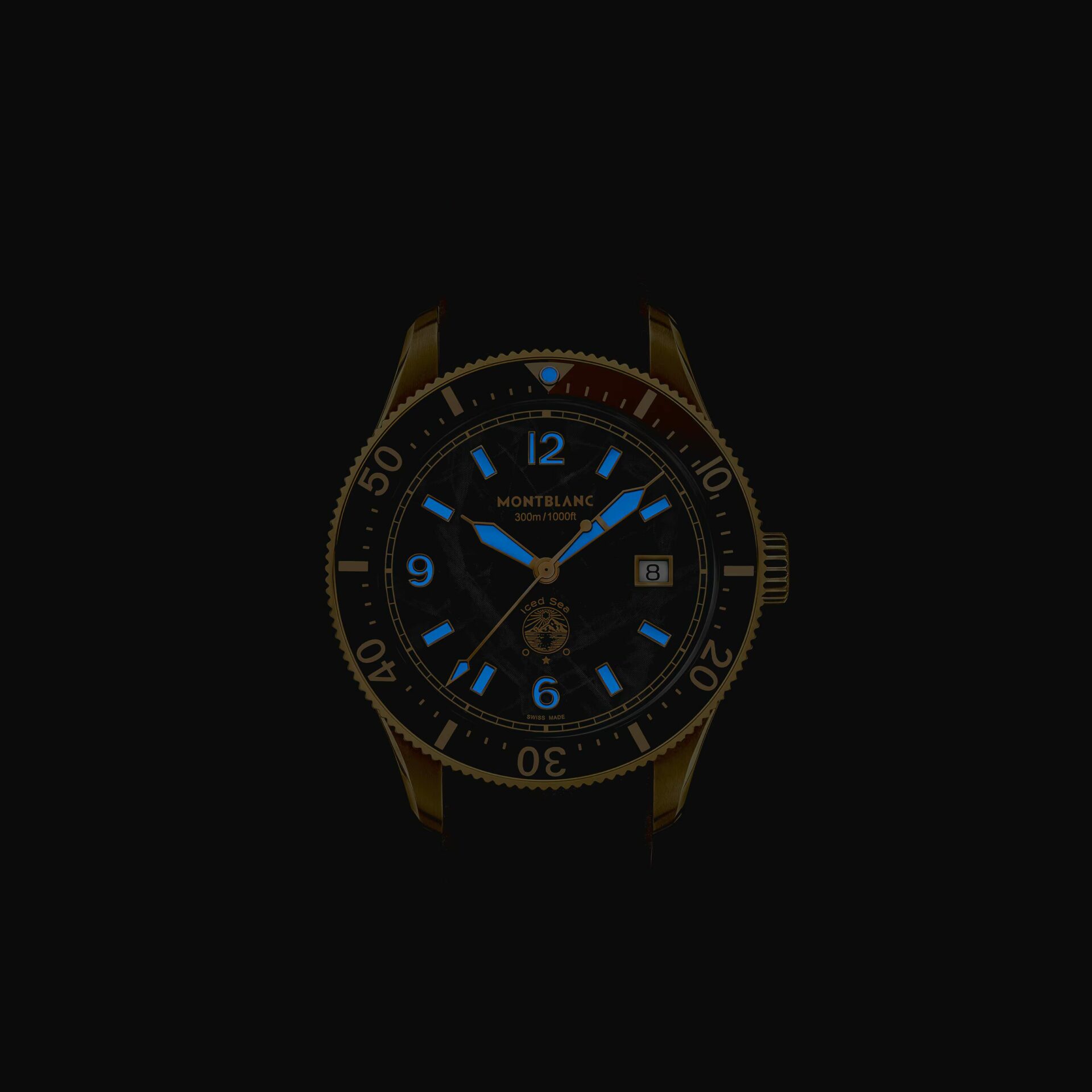 OROLOGIO MONTBLANC ICED SEA AUTOMATIC DATE 133300