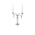 Candeliere 2 fiamme Baccarat 2103600