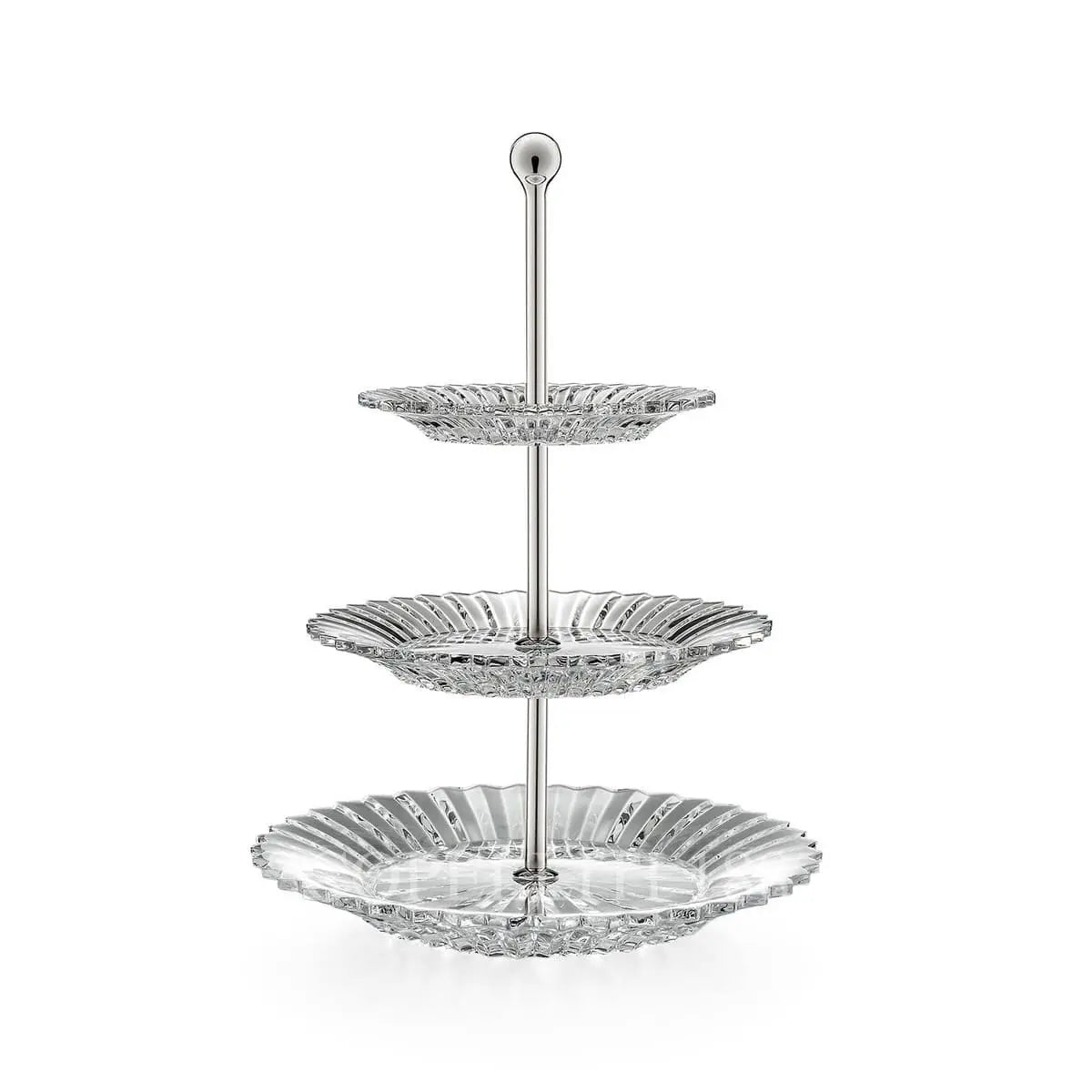 Alzata 3 Piani per Dolci Baccarat