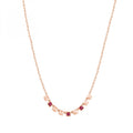 Collana Rosato "Cubica" RZCU69
