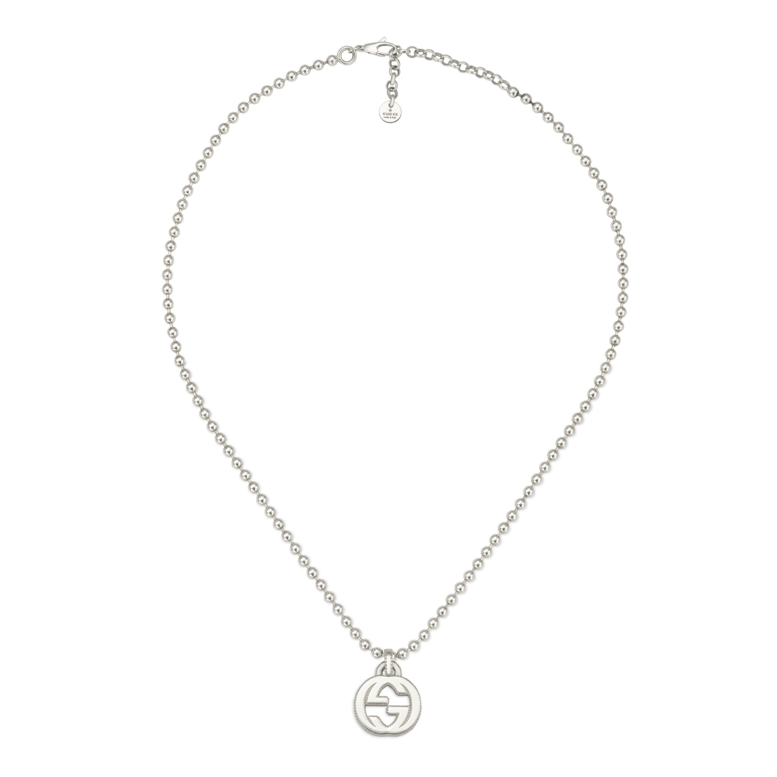 Collana Gucci Interlooking G YBB47921900100U