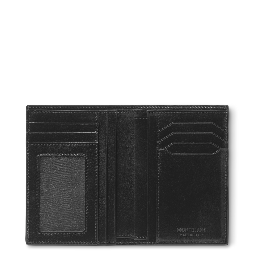 Montblanc portafoglio 7 tasche con portadocumento 198380