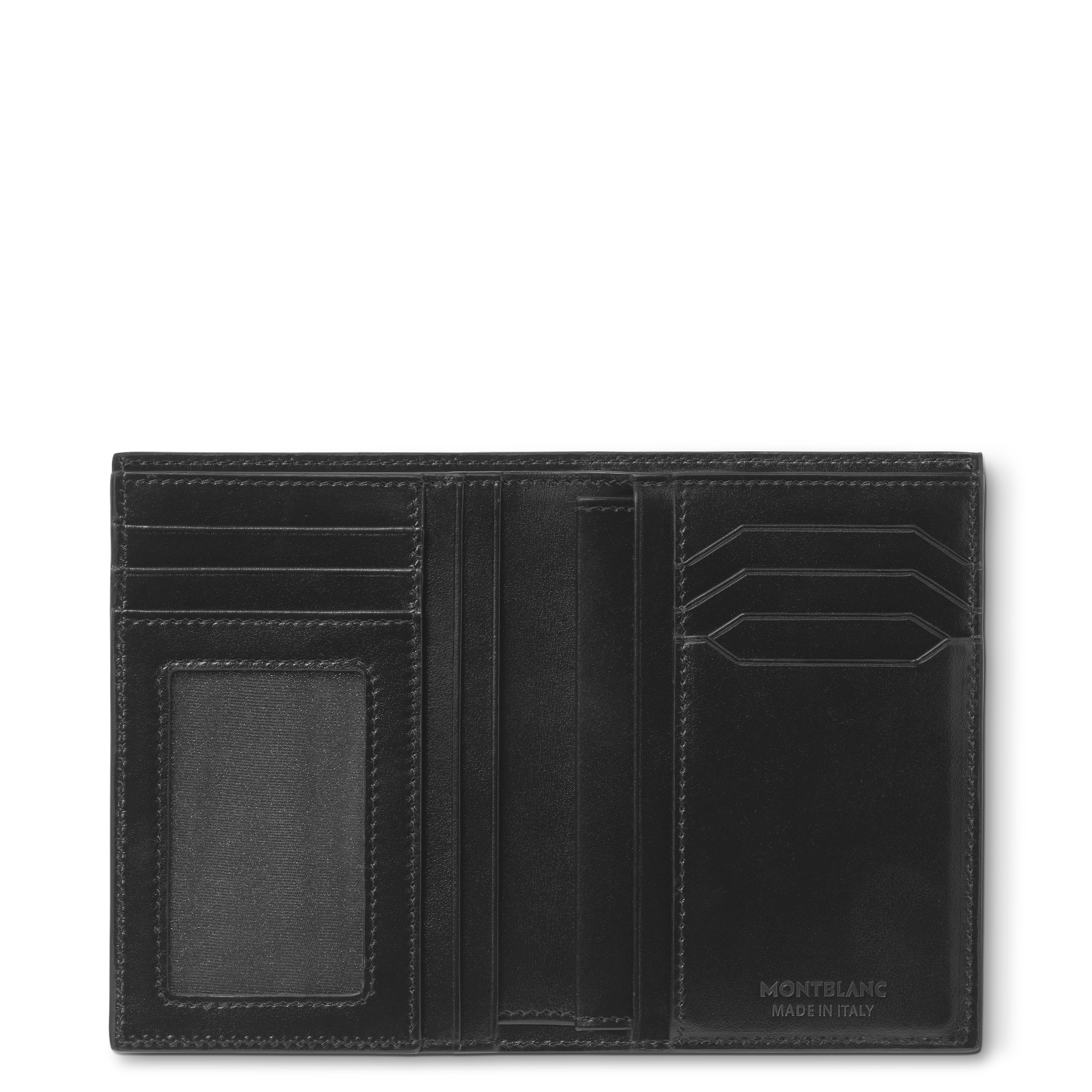 Montblanc portafoglio 7 tasche con portadocumento 198380